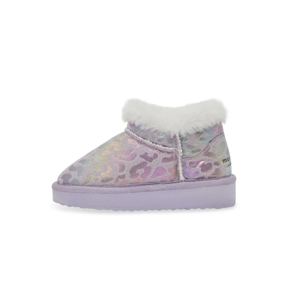 Stride Rite Munchkin Elys Big Kids Cozy Ankle Winter Boots Size 4 Big Kids